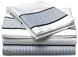 Review Nautica SHS07114WHNAKG / Nautica Boston King Sheet Set