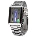 DeTomaso Trend Herren-Armbanduhr Spacy Timeline Edelstahl Silber G-30723A