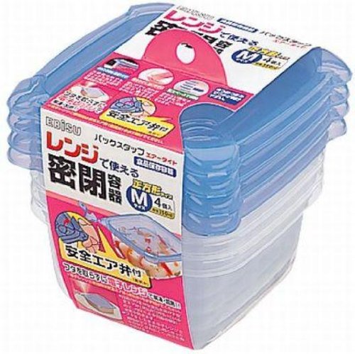 パックスタッフ エアータイト 正方形 M 4個入 PS-AS32