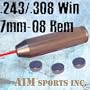 AIM Cartridge Laser Rifle Bore Sighter For .243 Rifle/.308/7Mm-08