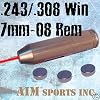 AIM Cartridge Laser Rifle Bore Sighter For .243 Rifle/.308/7Mm-08
