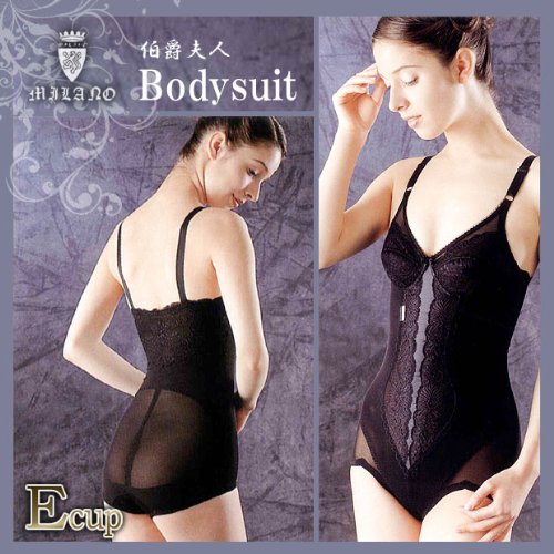 伯爵夫人ボディスーツ BM-3　ブラック Eカップ（アンダー：75、ヒップサイズ：M）