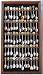 60 Spoon Rack Spoon Display Case Holder Cabinet, with Real glass door, WALNUT Finsh (SP02-WA)
