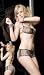 Sexy 4pc Animal Print Leopard Bra, Panties, Collar and Handcuffs Lingerie Set