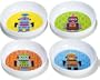 French Bull 5-3/4-Inch Melamine Bowl, Robot Kids, Set of 4