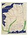 Map of France, from Geographia Art Giclee Poster Print by Ptolemy, 18x24