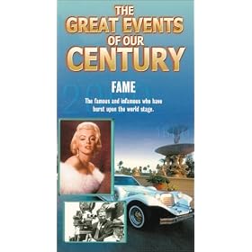 Great Events of Our Century: Fame [VHS]