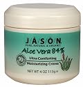 Jason Aloe Vera 84% Ultra-Comforting Moisturizing Creme, 4-Ounce Jars (Pack of 3)