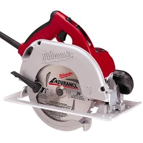 Click here to buy Factory-Reconditioned Milwaukee 6390-80 15 Amp 7-1 4-inch Circular Saw with Tilt-Lok by Milwaukee.