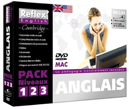 Reflex'English Cambridge - Pack niveaux 1+2+3 (Mac)