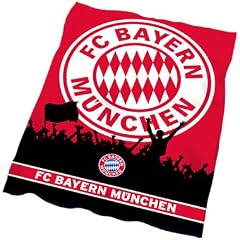 FC BAYERN M�NCHEN FU�BALL FANARTIKEL FLEECEDECKE FANS