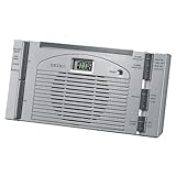 Seiko Bedside Talking Alarm Clock Silver-Tone Metallic Case