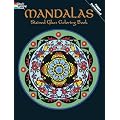 Mandalas Stained Glass Coloring Book