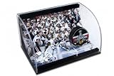 NHL Chicago Blackhawks Stanley Cup Champions Horizontal Curve Display with Commemorative 8-by-10-inch and Puck