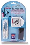 Pentax - Pentax SD DigiKit (multi-card reader, 128MB card & Optio cloth)