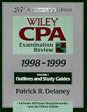 img - for Wiley Cpa Examination Review, 1998-1999: Outlines and Study Guides (25th Edition. Vol 1 of a 2 Vol Set) book / textbook / text book