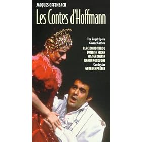 Offenbach - Les contes d'Hoffmann (The Tales of Hoffmann) / Pretre, Domingo, Royal Opera Covent Garden [VHS]