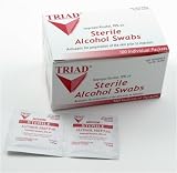 Alcohol Wipes, 100/box, Set of 2 Boxes