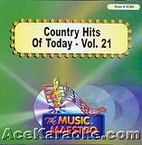 Karaoke Music CDG: MUSIC MAESTRO CDG 6354 - COUNTRY HITS OF TODAY VOL. 21