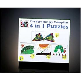 Very Hungry Caterpillar 4 in 1 puzzle