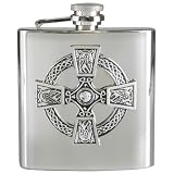 Celtic Cross Flask