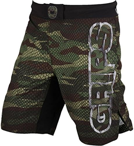 Grips Men's Snake Fight Shorts 2015 (Camo, M)