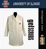 Illinois Fighting Illini Long Lab Coat from GelScrubs - B000BJIN04