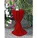 Hussen f�r Stehtische bis 80cm Durchmesser, bordeauxrot