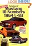 Catalog of Mustang ID Numbers 1964 1/2-93 (Cars & Parts Magazine Matching Numbers Series)