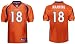 Peyton Manning Denver Broncos #18 Jersey Orange Authentic Football Jersey (Size 48=M 50=L 52=XL 54=XXL 56=XXXL) (XL/52)