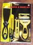 KR 5 Piece Scarper & Knife Set (Includes Stainless Steel Paint Scraper, Extra Wide Safety Scraper with Blades, Snap Off Knife, and 10 Pc Blade Set)