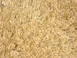 Ivory/Combo Wool Shag 6  Round