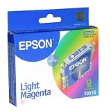Epson Stylus Photo printer original ink inkjet print cartridge T0336 Light  Magenta Red