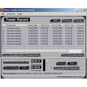 Blaze Audio Radio Recorder Suite