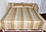 Patch Work Bed Sheet Bedspread with Pillow Covers & Cushion Covers
