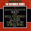 Johann Sebastian Bach (1685 - 1750): The Historical Series - Bach / Horszowski