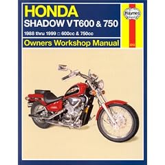 Honda Vt600 and Vt750 Shadow V-Twins Owners Workshop Manual