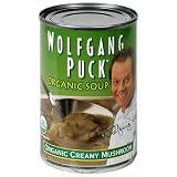Wolfgang Puck Organic Creamy Mushroom Soup, 14.5-Ounce Cans (Pack of 12)