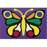 kids and infants educational toys item: BUTTERFLY CREPE RUBBER PUZZLE