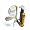 Intech Future Tour Pee Wee Junior Golf Set, (Left-Handed, Age 5 and Under, Oversize Driver, Mirror Finish 5 and 9 Irons, Putter, Collapsible Nylon Bag)