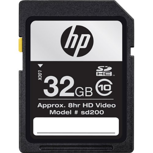 HP 32 GB SDHC Flash Memory Card CG790A-GE