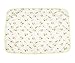 Jerrybaby Cotton Bamboo Fiber Breathable Waterproof Underpads Mattress Pad Sheet Protector for Baby Children or Adults (L (27.5x41.3)Inch, Yellow)