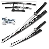 Tomahawk Dragon Samurai 2 Piece Sword Set