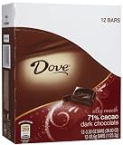 Dove 71% Cocoa Dark Chocolate, Large Candy Bar, 3.3 oz, 12 ct by Dove Lowest Price