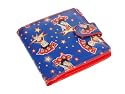 Betty Boop Lenticular Wallet with Coin Compartemt, Changing Image Pattern , Blue