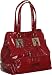 Oversized Croco ''Dynasty'' Tote by LYDC London - Red or Black