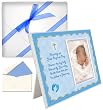 Baby Blessing Baptism Christening Gifts - "Bless this Tiny Baby" Picture Frame
