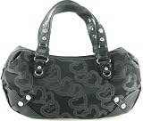 XOXO Biscotto Handbag in Black (Large)