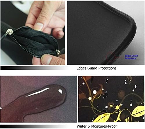 Waterfly 12.5" 13" 13.1" 13.3" Inch Laptop Notebook Computer Tablet PC Soft Neoprene Sleeve Case Bag Pouch Carrying Holder Protector for Apple Macbook Pro 13 Macbook Air 13 Macbook Unibody Sony VAIO S Series HP Folio 13 Ultrabook Sony VAIO Duo 13 Sony VAIO Pro 13And Most 12.5" 13" 13.3" Laptop Ultrabook Chromebook Laptop