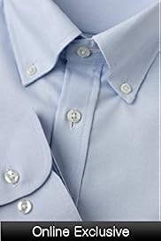 2 Longer Pure Cotton Plain Oxford Shirt